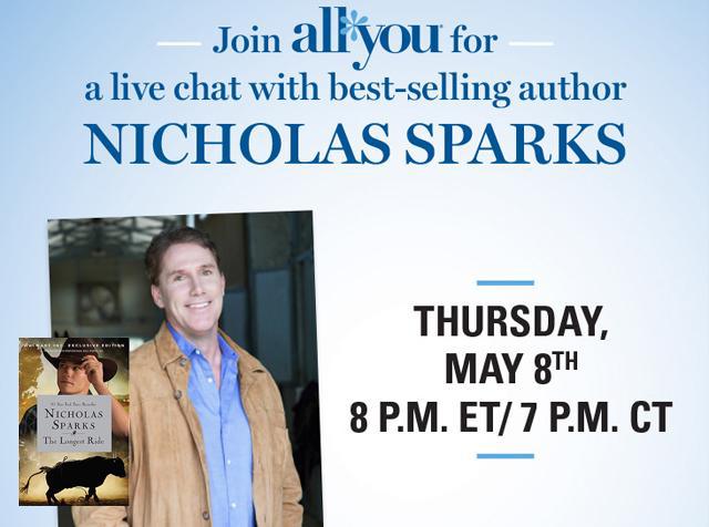 Join “All You” for a Live Fan Chat with Nicholas