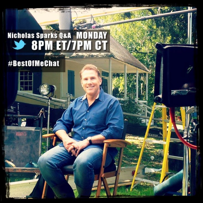 Join a Live Twitter Chat from the The Best of Me Movie Set