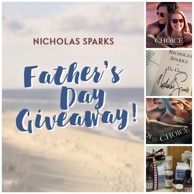 Nicholas Sparks Father’s Day Giveaway